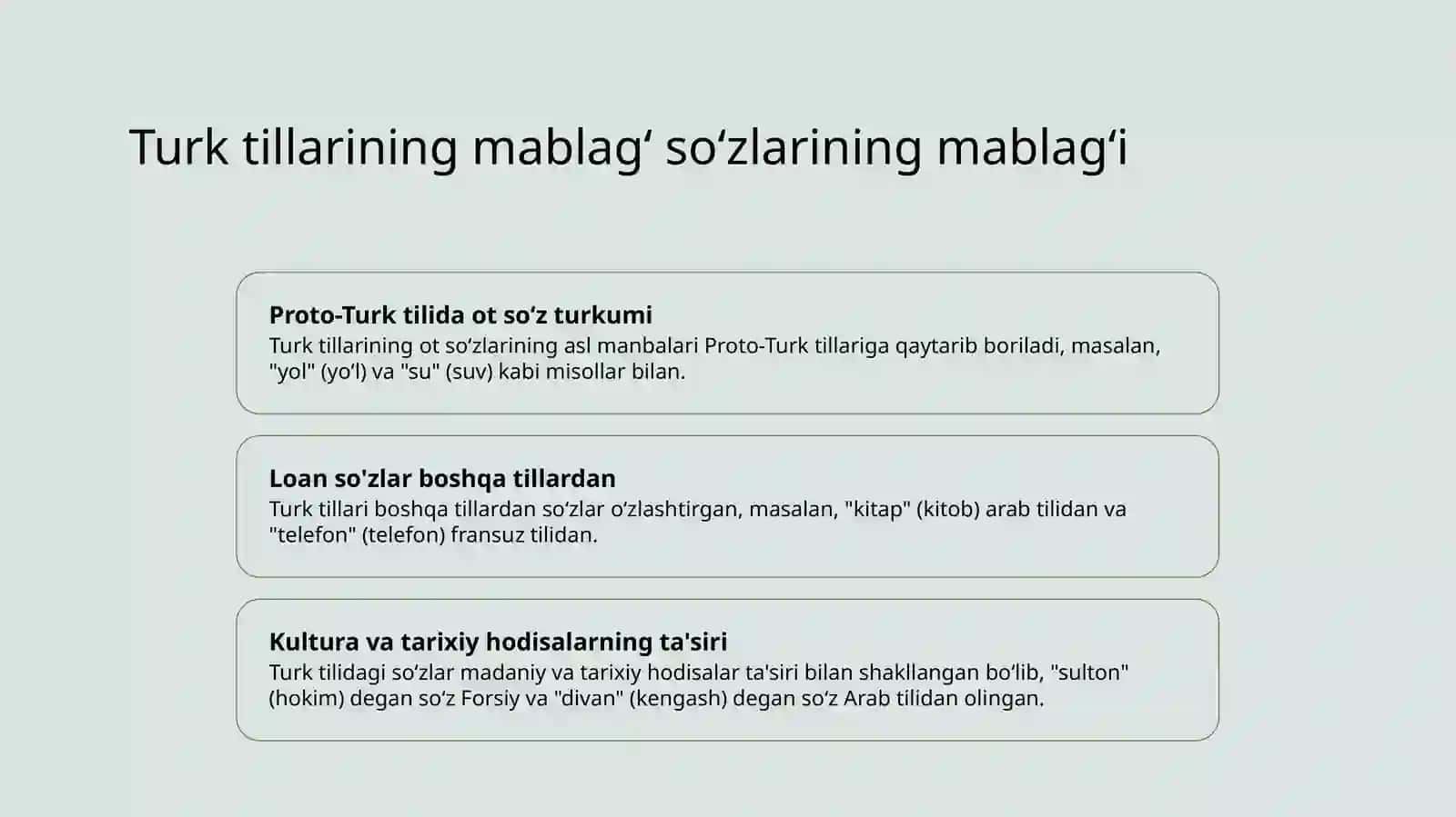 Eski oʻzbek tilida ot soʻz turkumi 3