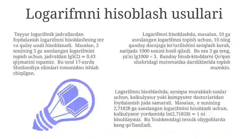 Logarifm 3