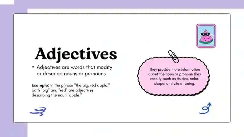 Adjectives 3