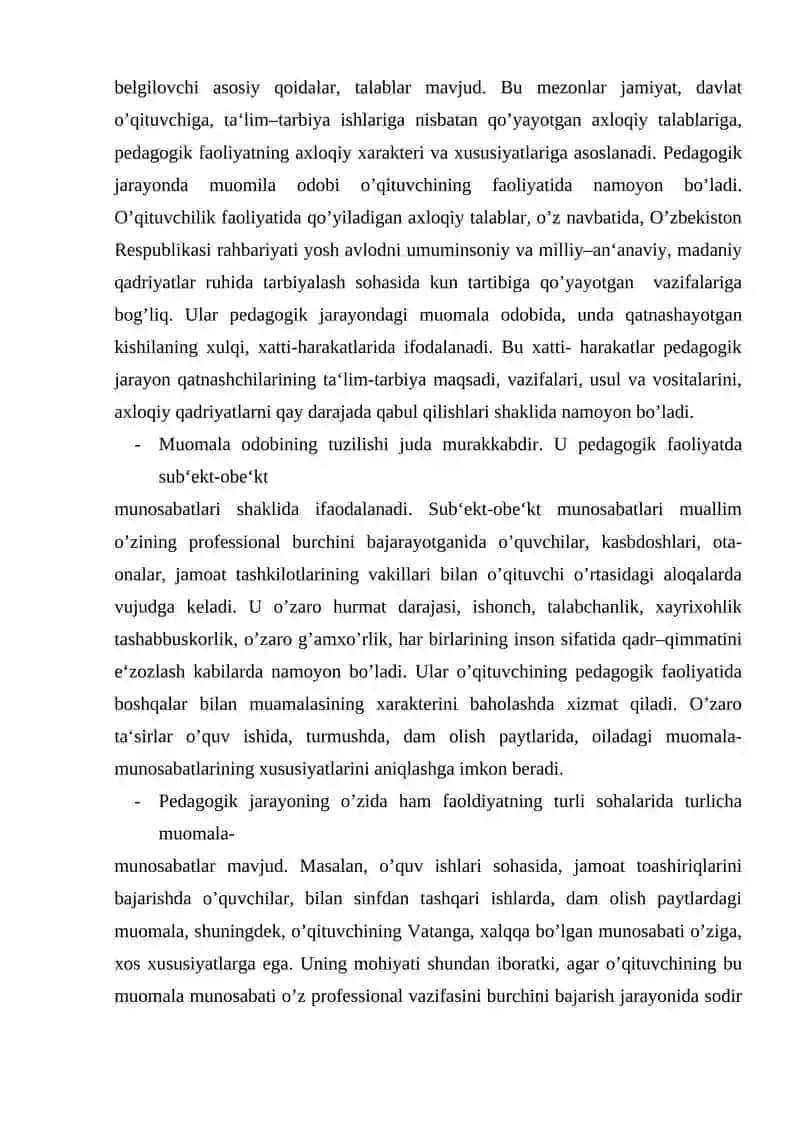 O’QITUVCHINING MUOMILA MADANIYATI 3