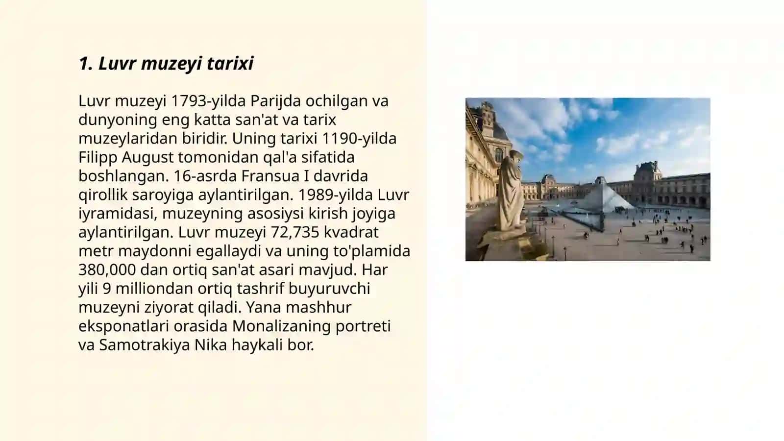 Luvr muzeyi tarixi 3