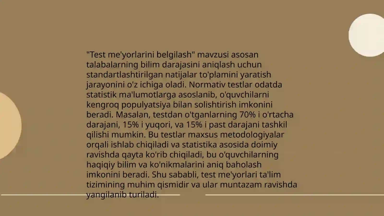 Test tayyorlash 3