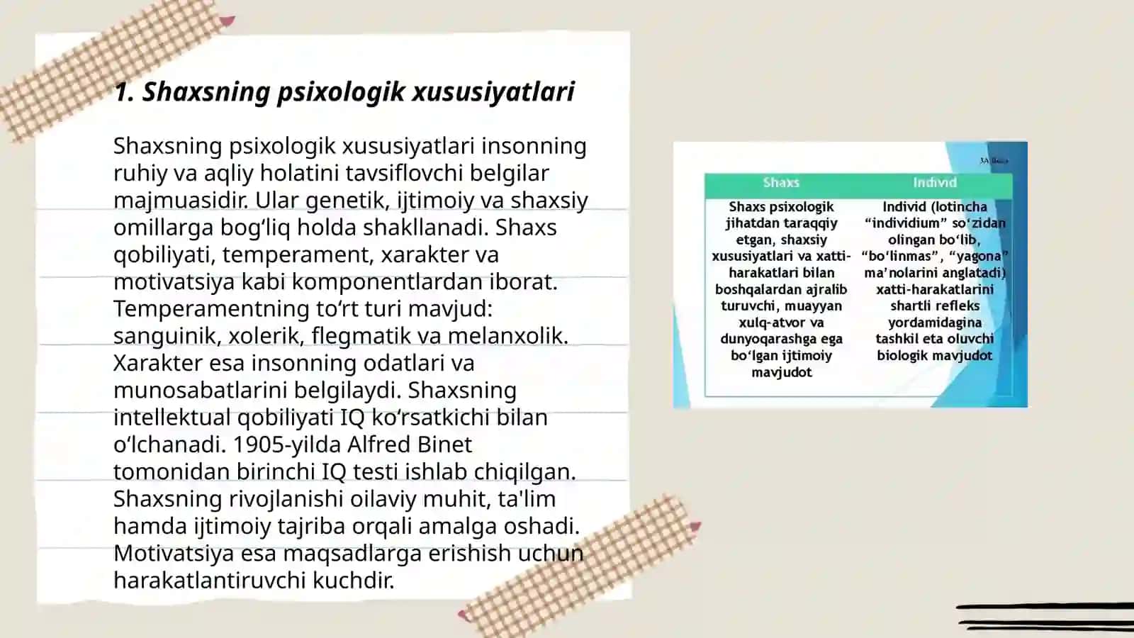 Shaxsning psixologik xususiyatlari 3