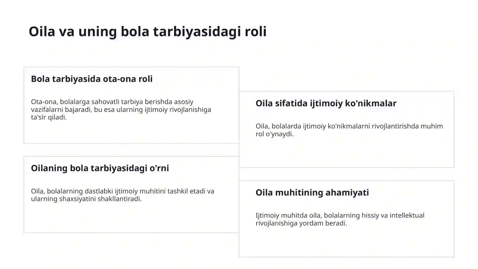 Bola ijtimoiy jivojlanishda muhitning ta'siri 3