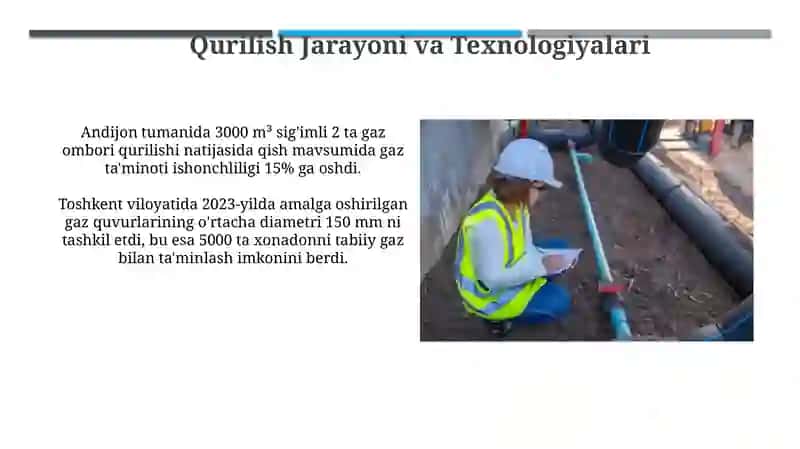 Tashqi gaz tarmoqlarini montaj qilish tugrisida 3