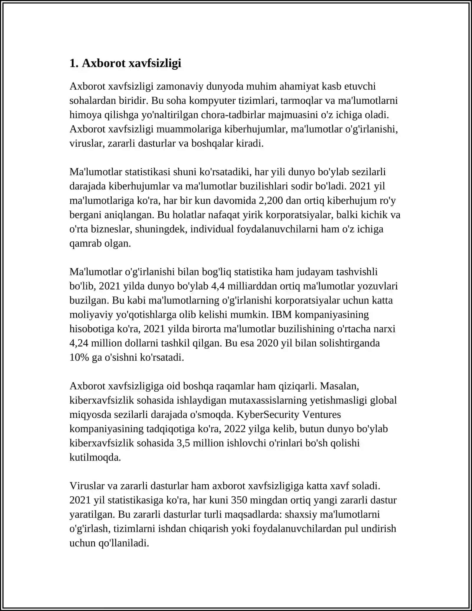 INFORMATIKA VA AXBOROT 3