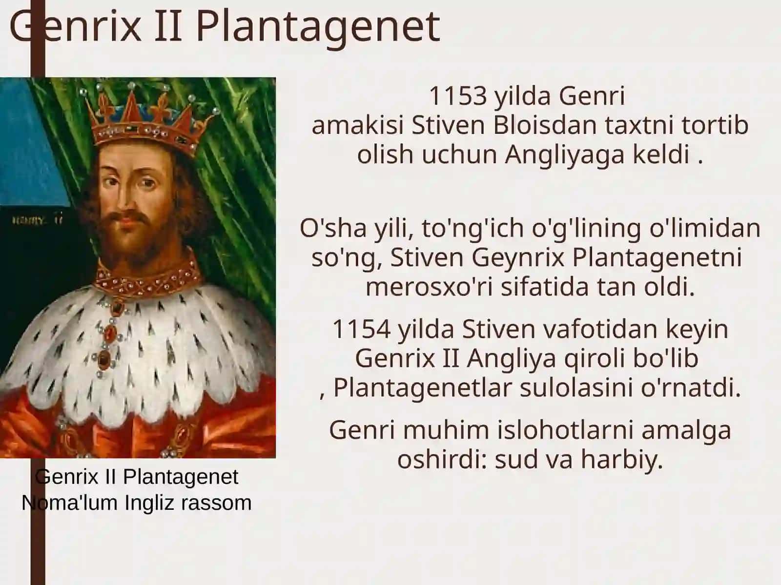 Genrix II Plantagenet 3