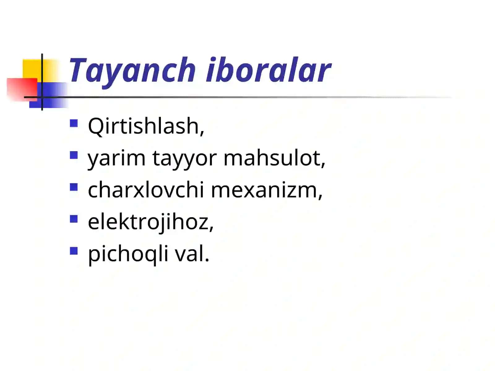Ma’ruzaCharm yarim mahsulotini qirtishlash mashinalari 3