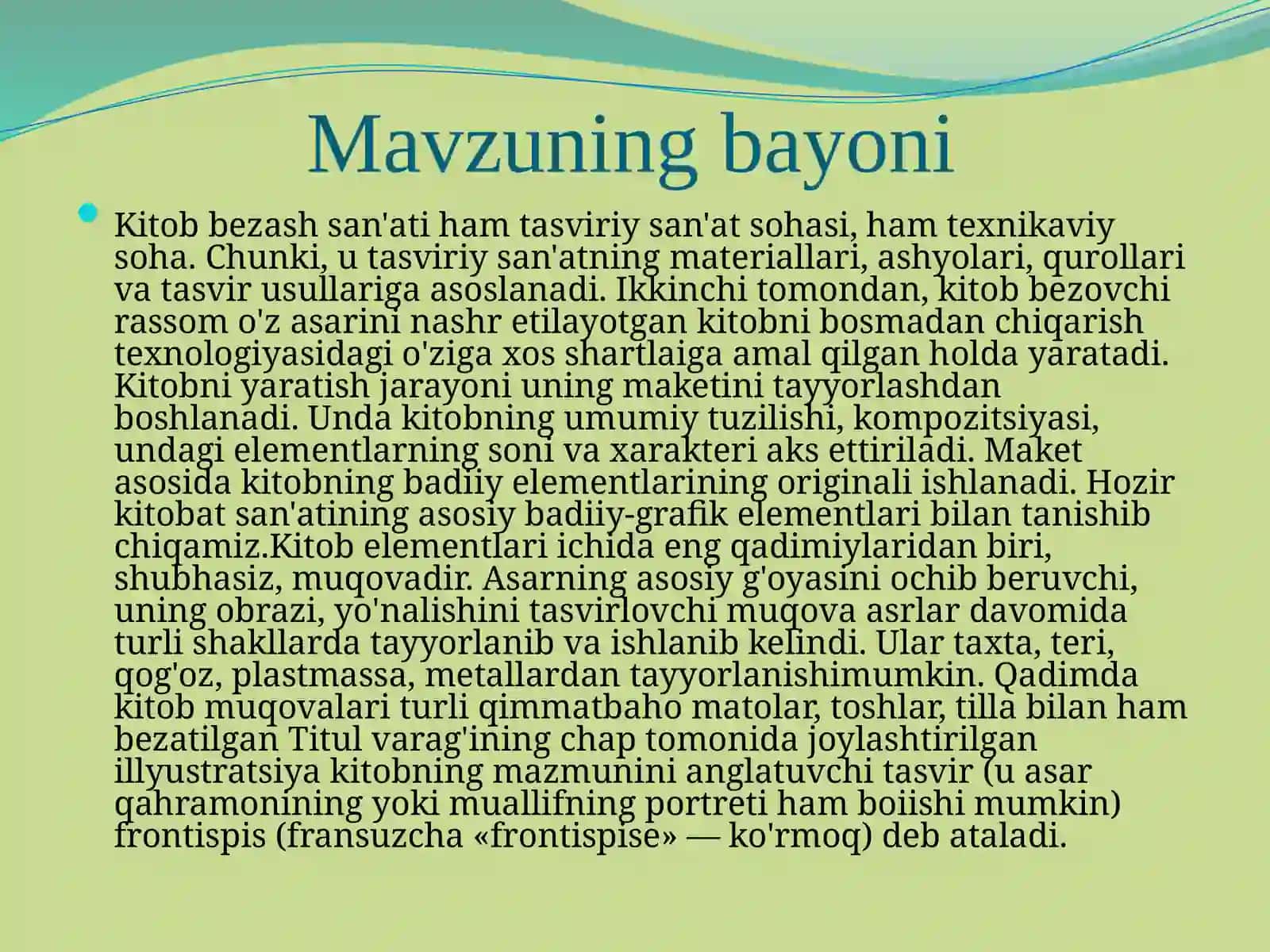 Kitobgrafikasining badiiy grafikelementlari 3