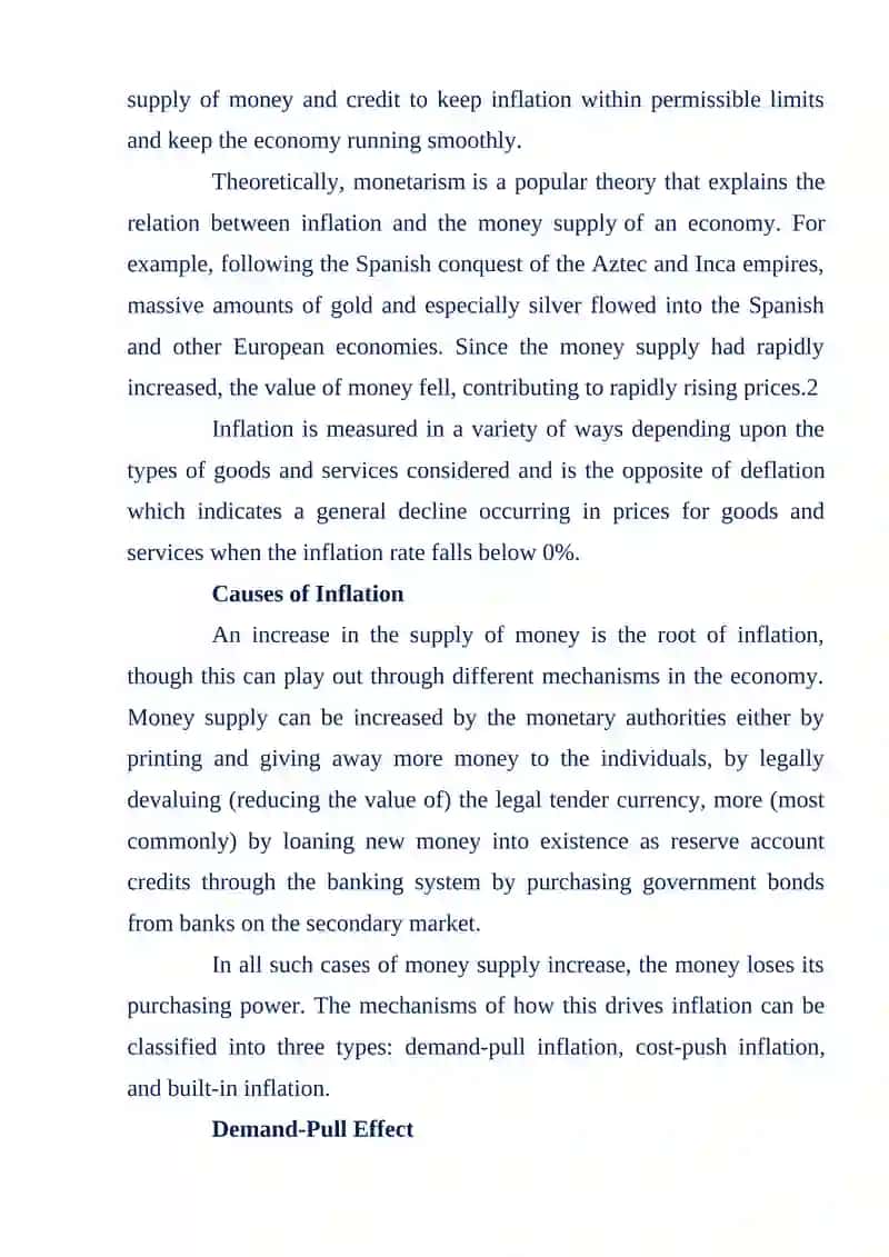 What Is Inflation? 3
