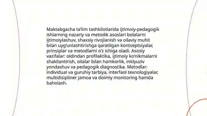 Maktabgacha ta'lim tashkilotlarida ijtimoiy pedagogika ishlarni tashkil etish 3