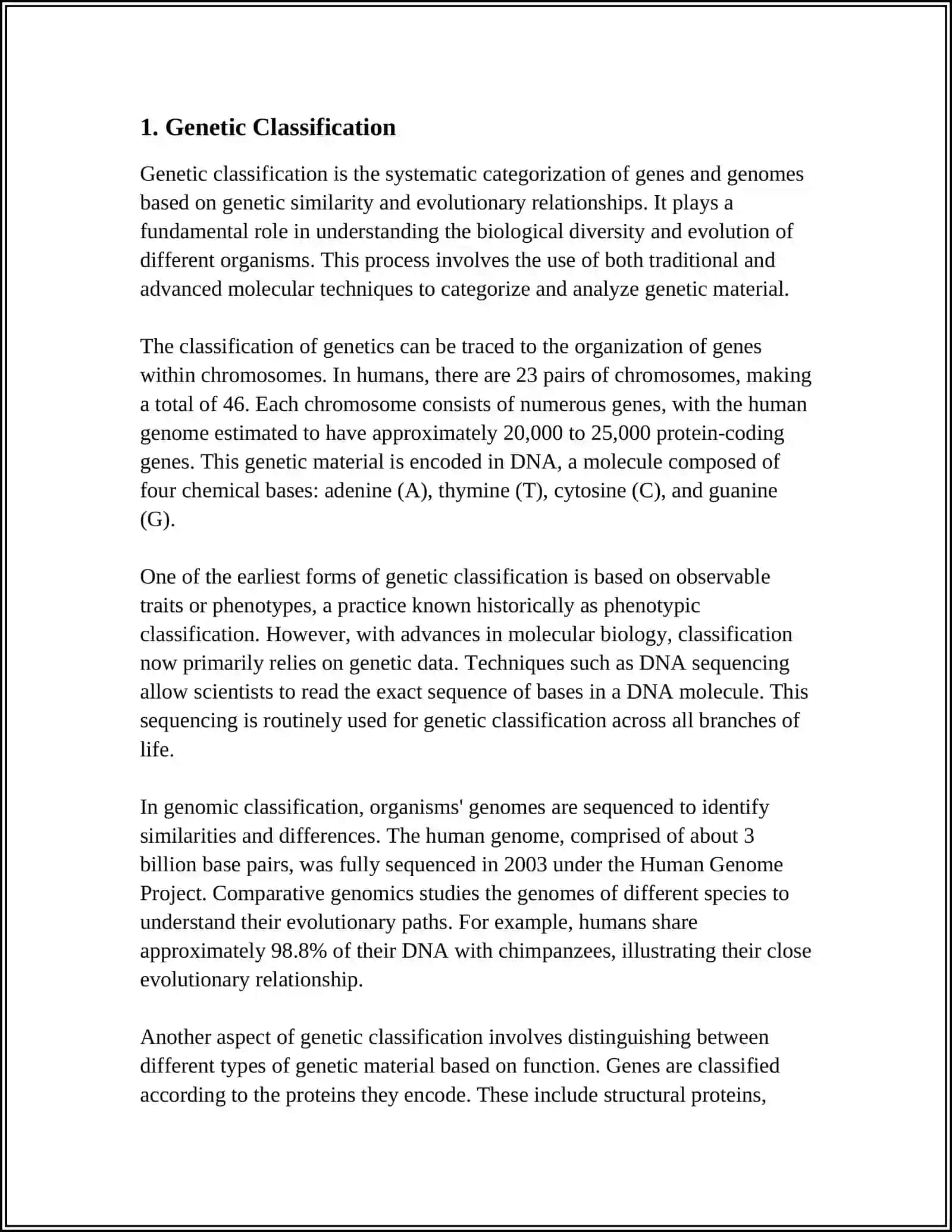 Genetic Classification of Languages 3