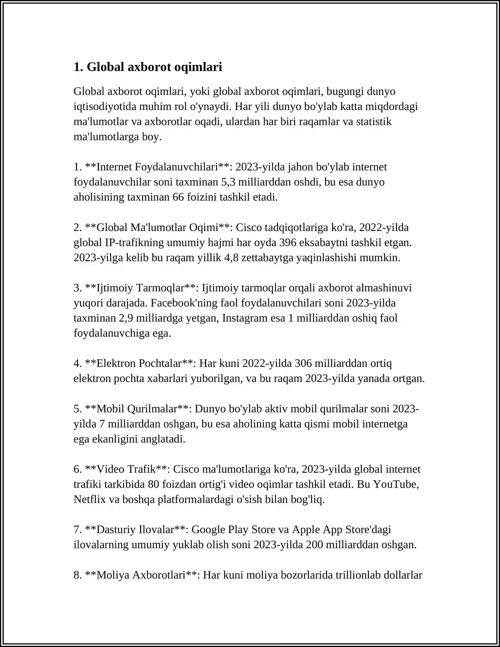 WORLD MEDIA 3