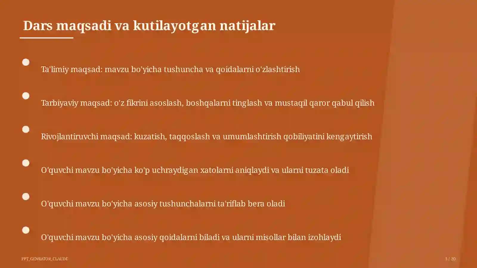 Chizmachilik asoslari: chizma asboblari va formatlar (8-sinf) 3