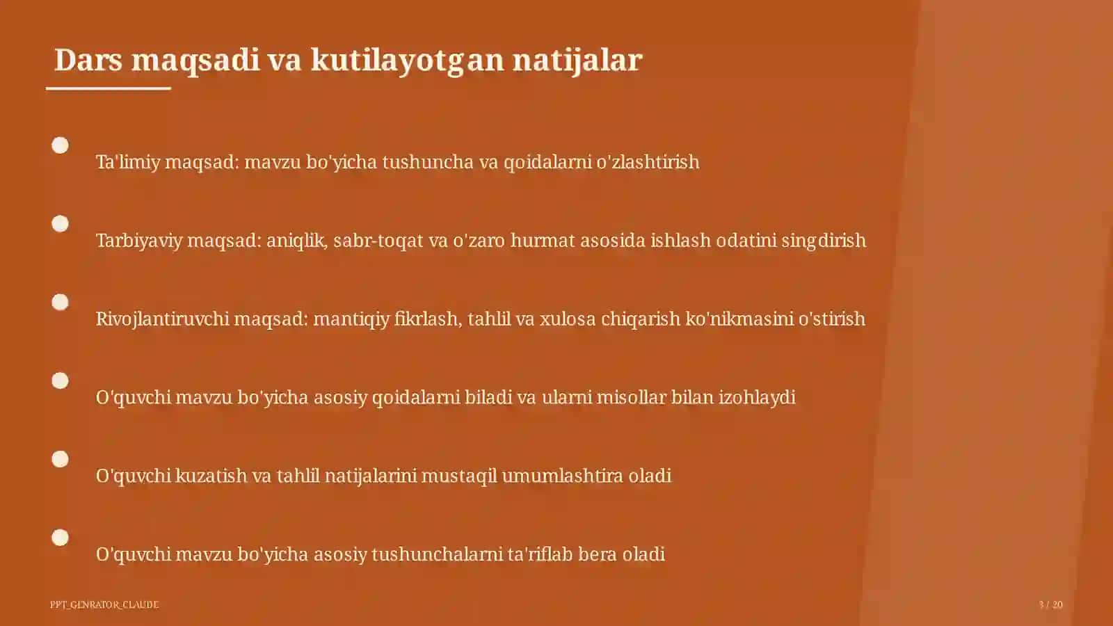 Axborot huquqi va shaxsiy ma'lumotlar himoyasi (11-sinf) 3