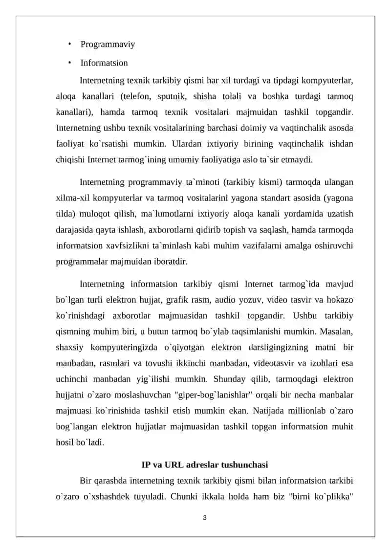 Dasturlash tillari orqali (PHP, Java Script) web- sahifa yaratish. Matn muharrirlarida Web-sahifa yaratish 3