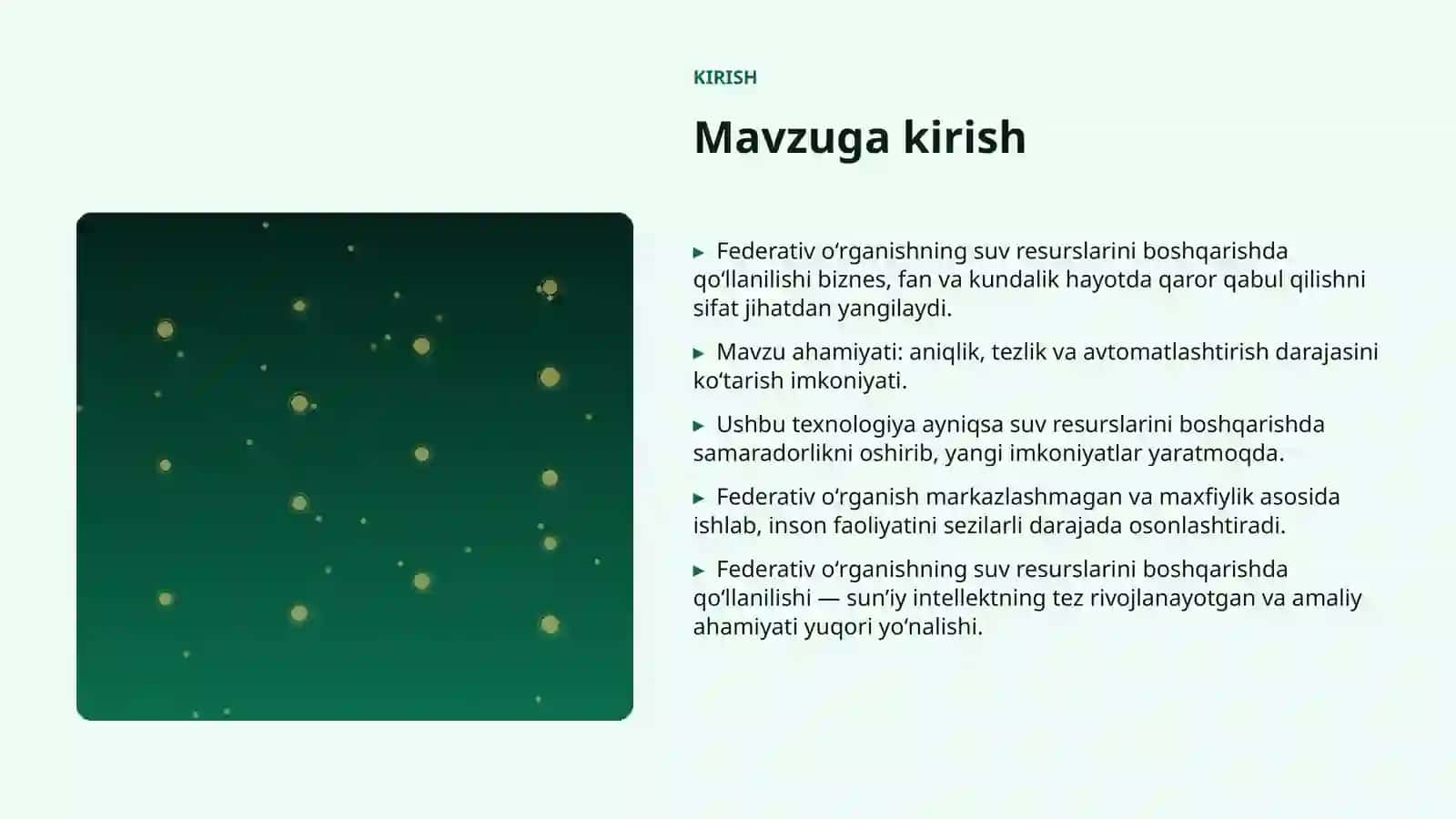 SUNʼIY INTELLEKT • PROFESSIONAL TAQDIMOT 3