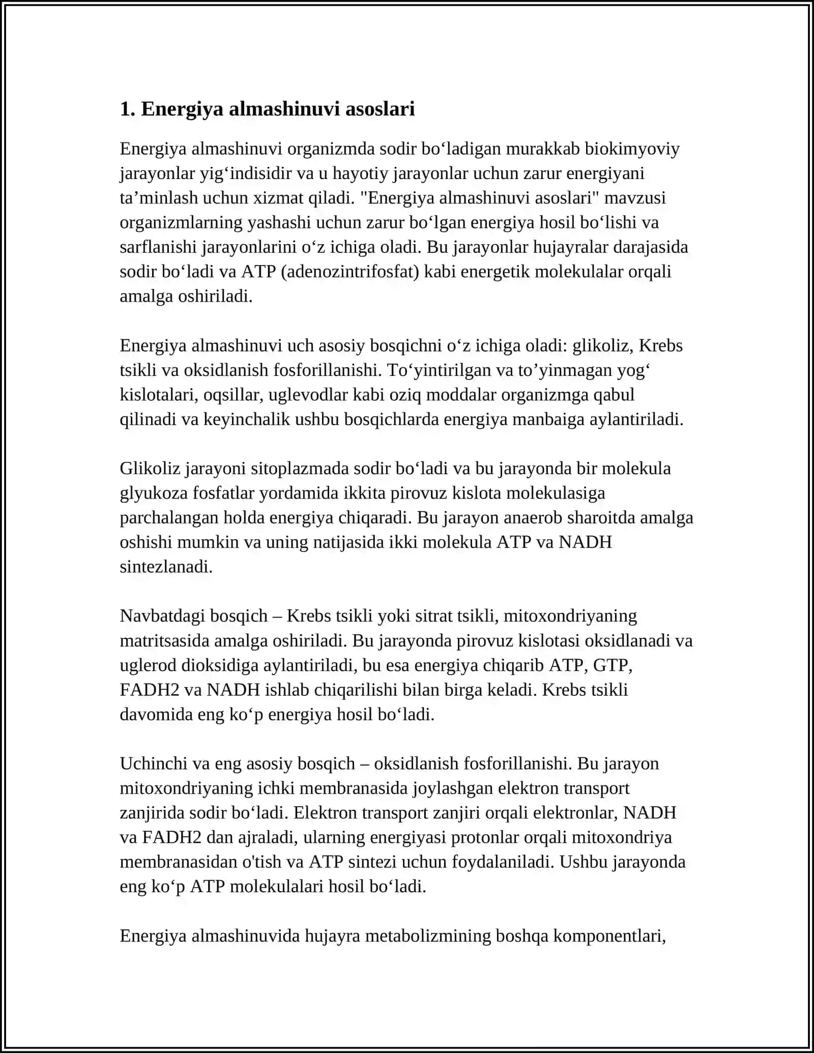 ENERGIYA ALMASHUNUVI 3