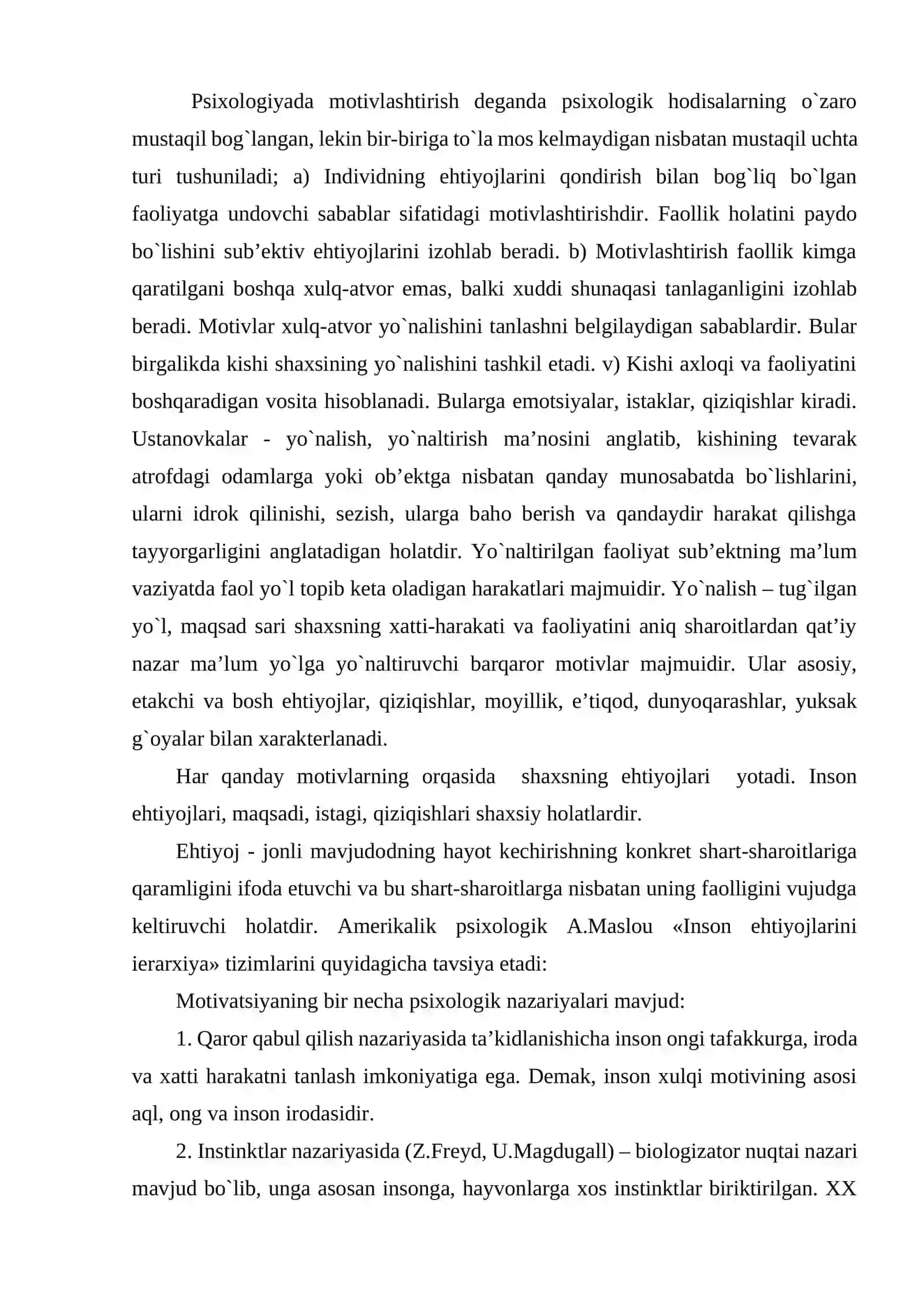 MOTIVATSIYA VA MAQSAD QOʻYISHNING AKADEMIK KOʻRSATKICHLARGA TAʼSIRI 3