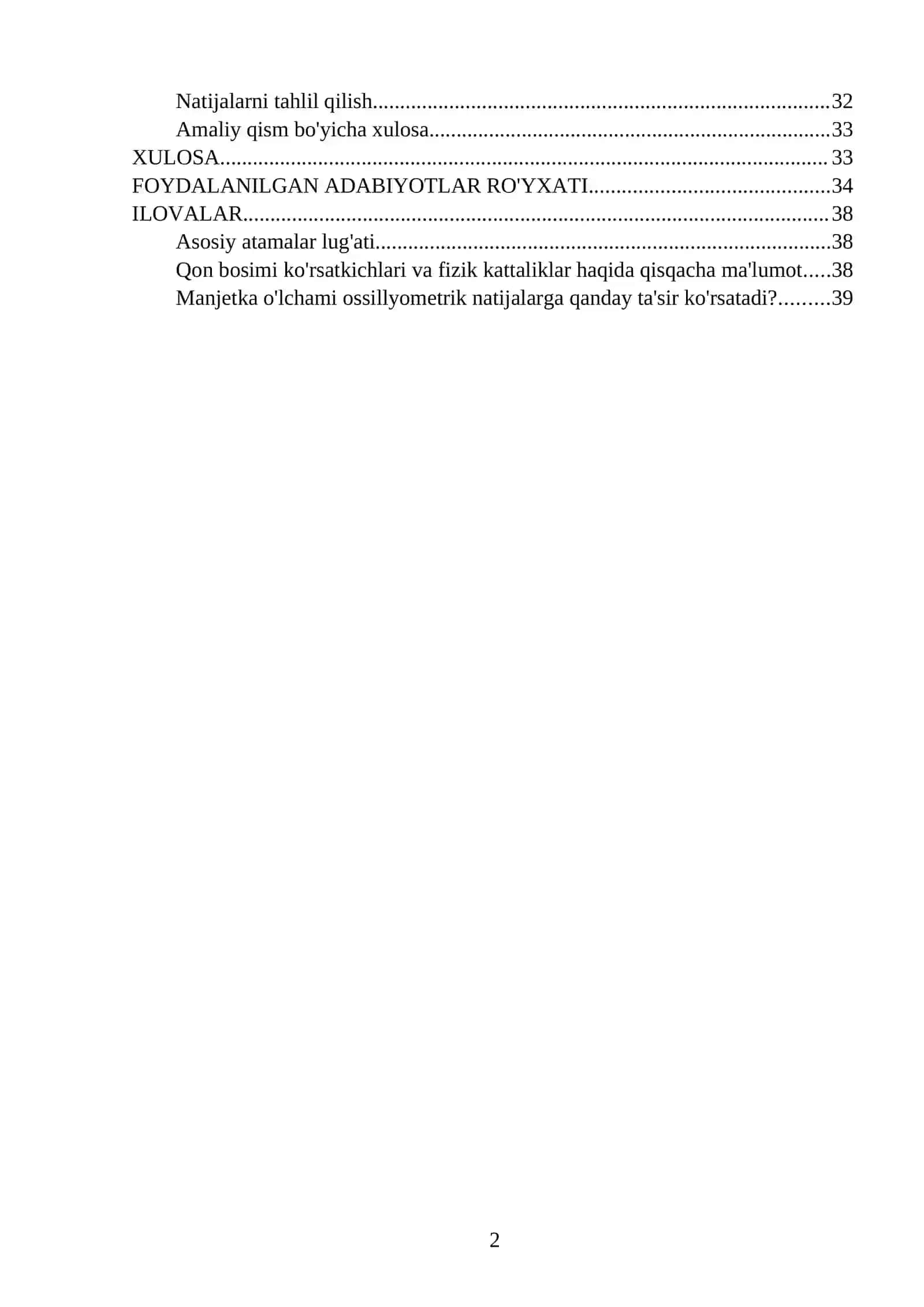 MUSTAQIL ISH ARTERIAL BOSIMNI ANIQLASHNING FIZIK ASOSLARI 3