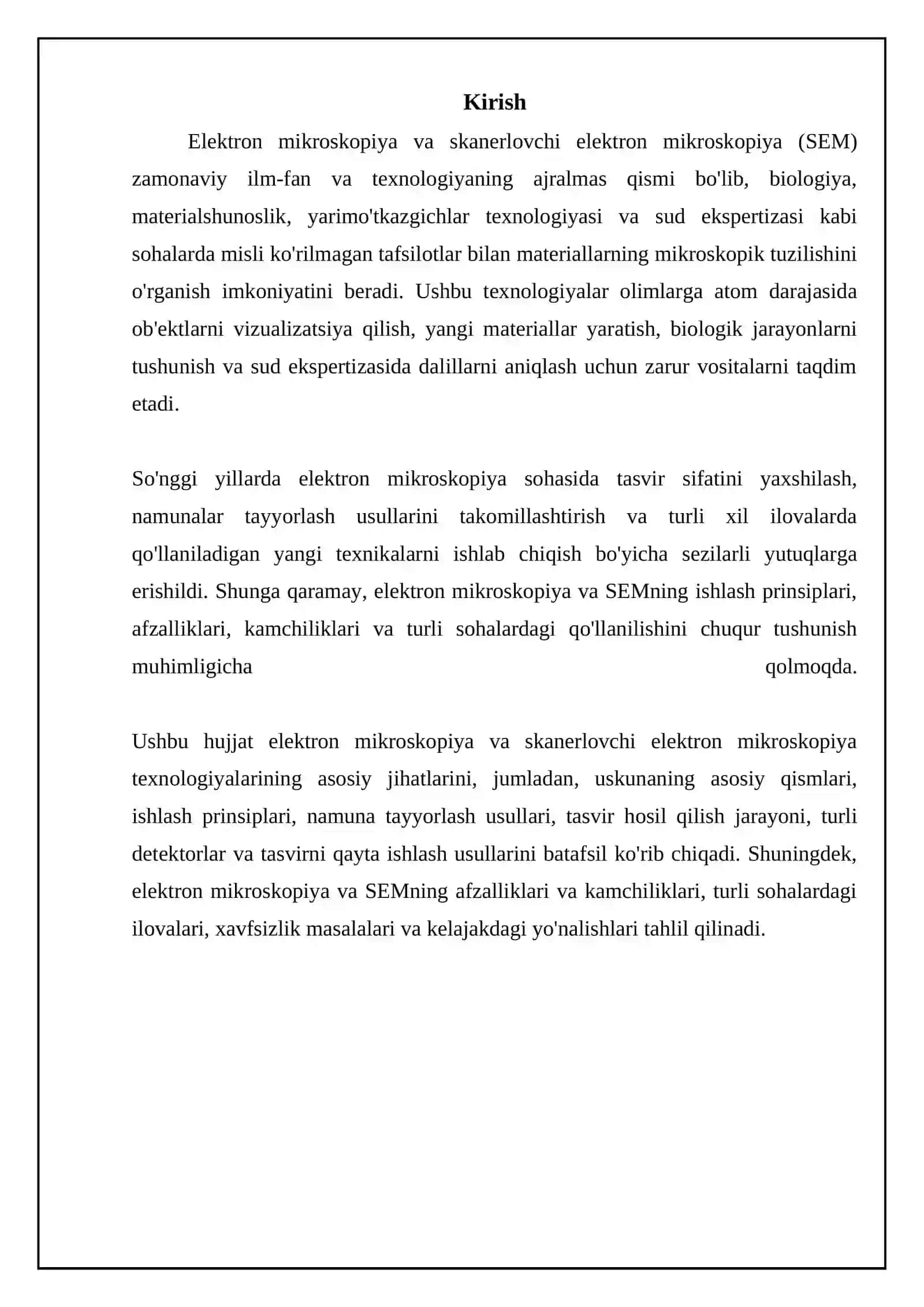 Elektron mikroskopiya va skanerlovchi elektron mikroskopiya asoslari 3