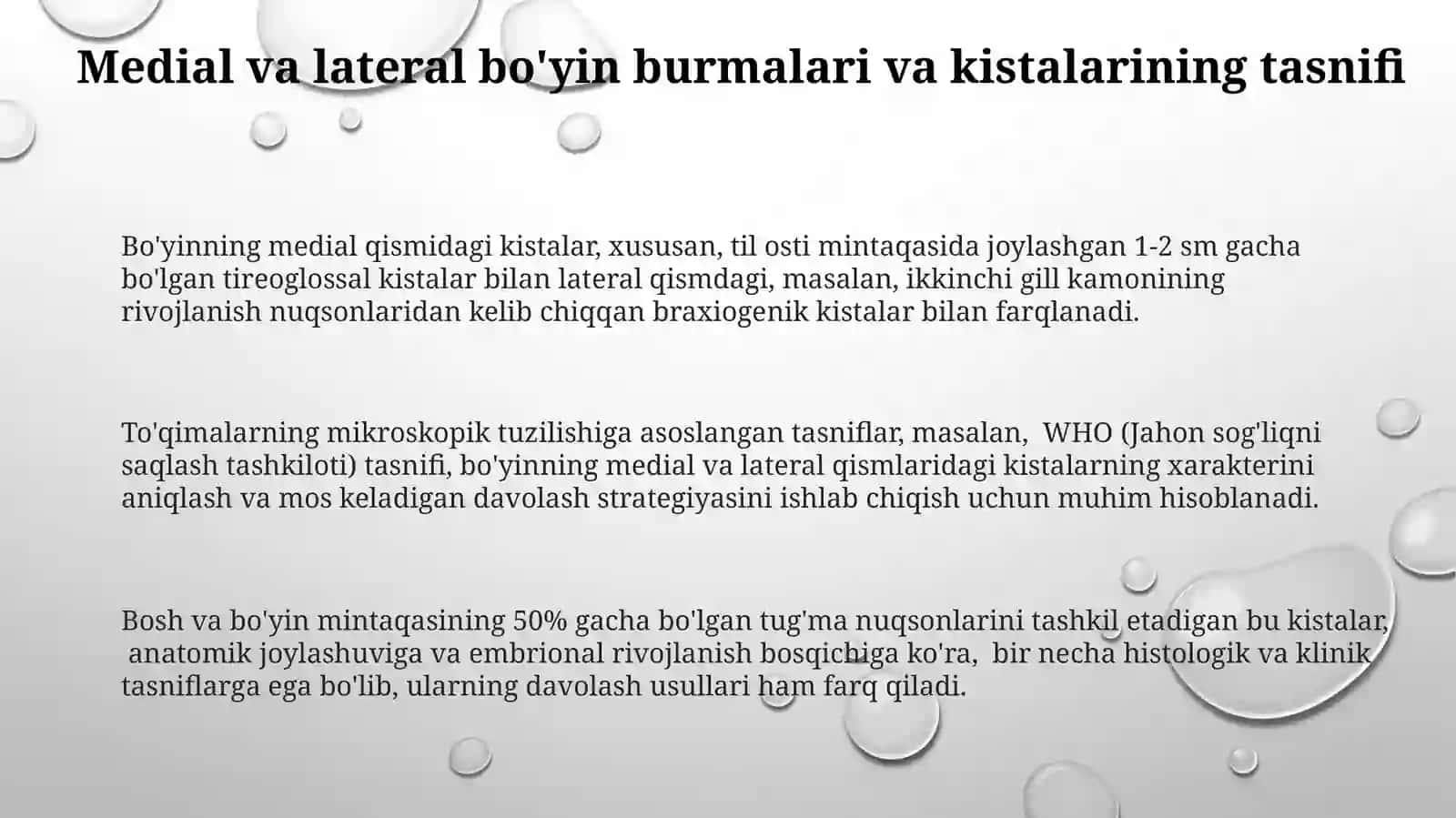 Boʻyinningmedialvalateralqismidasvishlarvakistalar 3