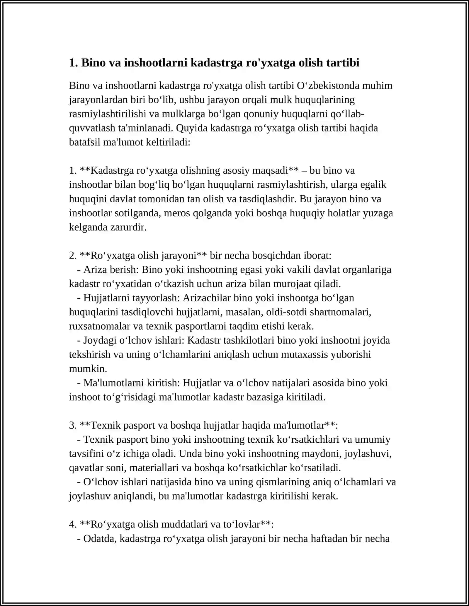 BINO VA INSHOOTLAR DAVLAT KADASTRI 3