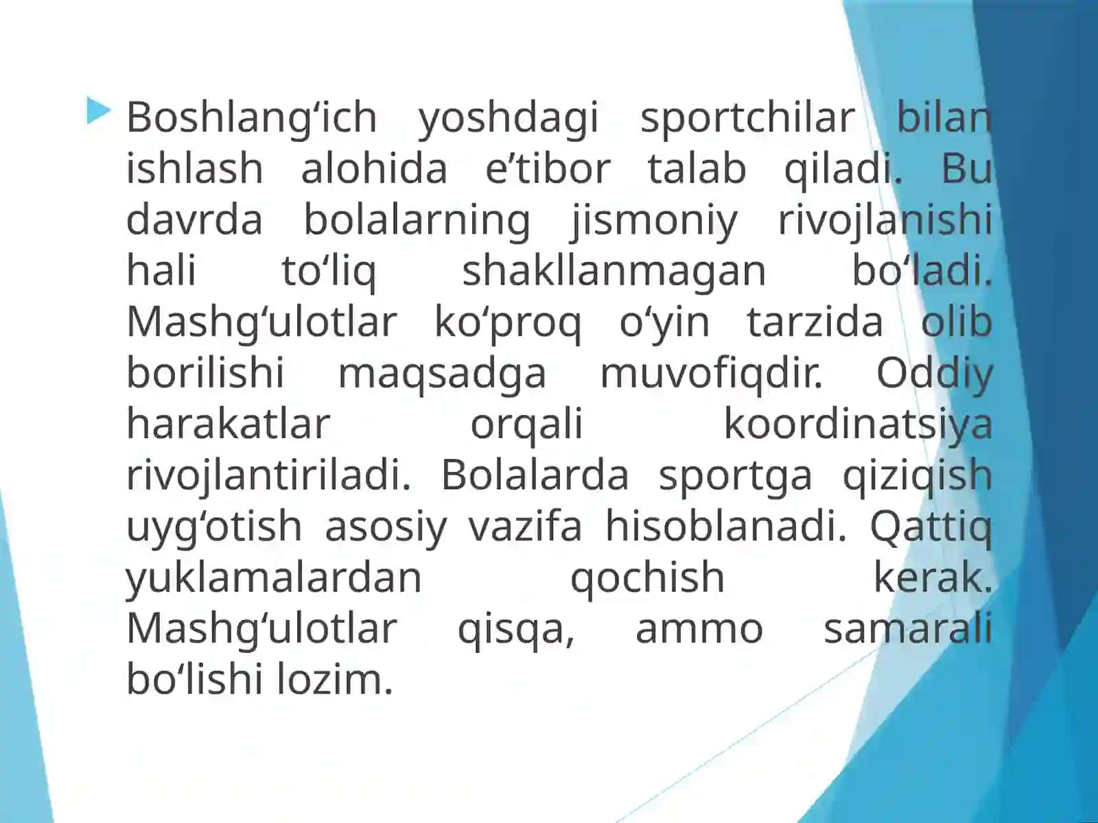 HAR XIL YOSHLI BADMINTON SPORT TURI BILAN SHUG'ULLANUVCHI SPORTCHILARNI TAYYORLASHNING XUSUSIYATLARI 3