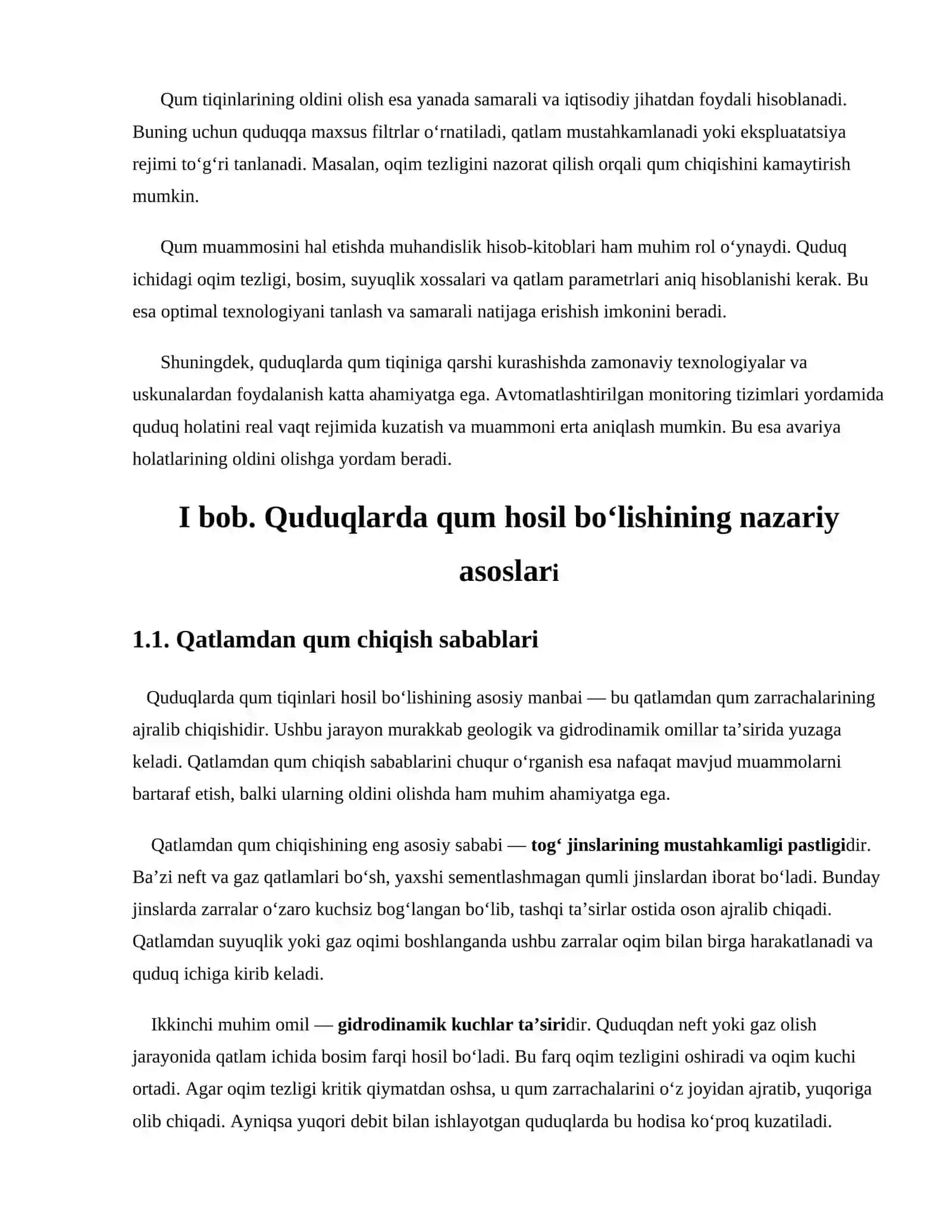 Quduqlarda qum tiqiniga qarshi kurashish usullari 3