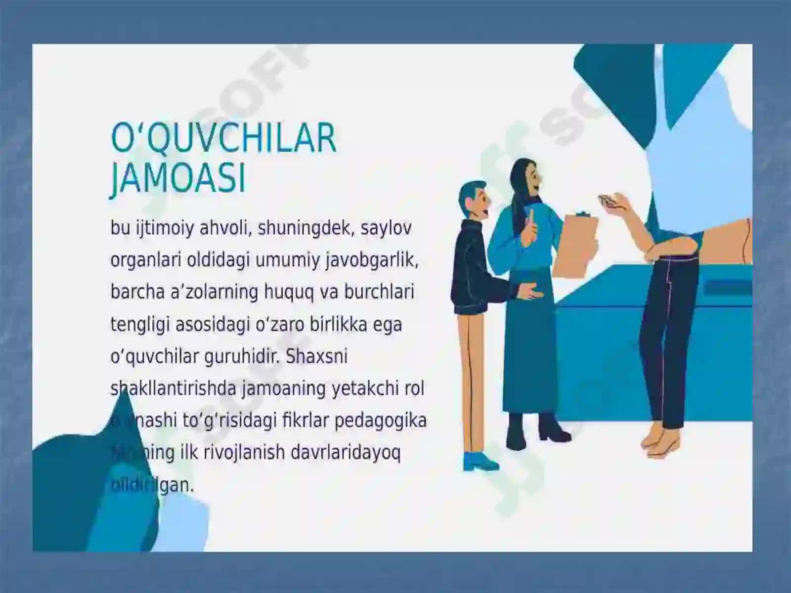 Sinf jamoasini boshqarishga doir metodlar 3