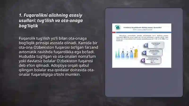 O‘zbekiston Respublikasida fuqarolikning umumiy qoidalari 3