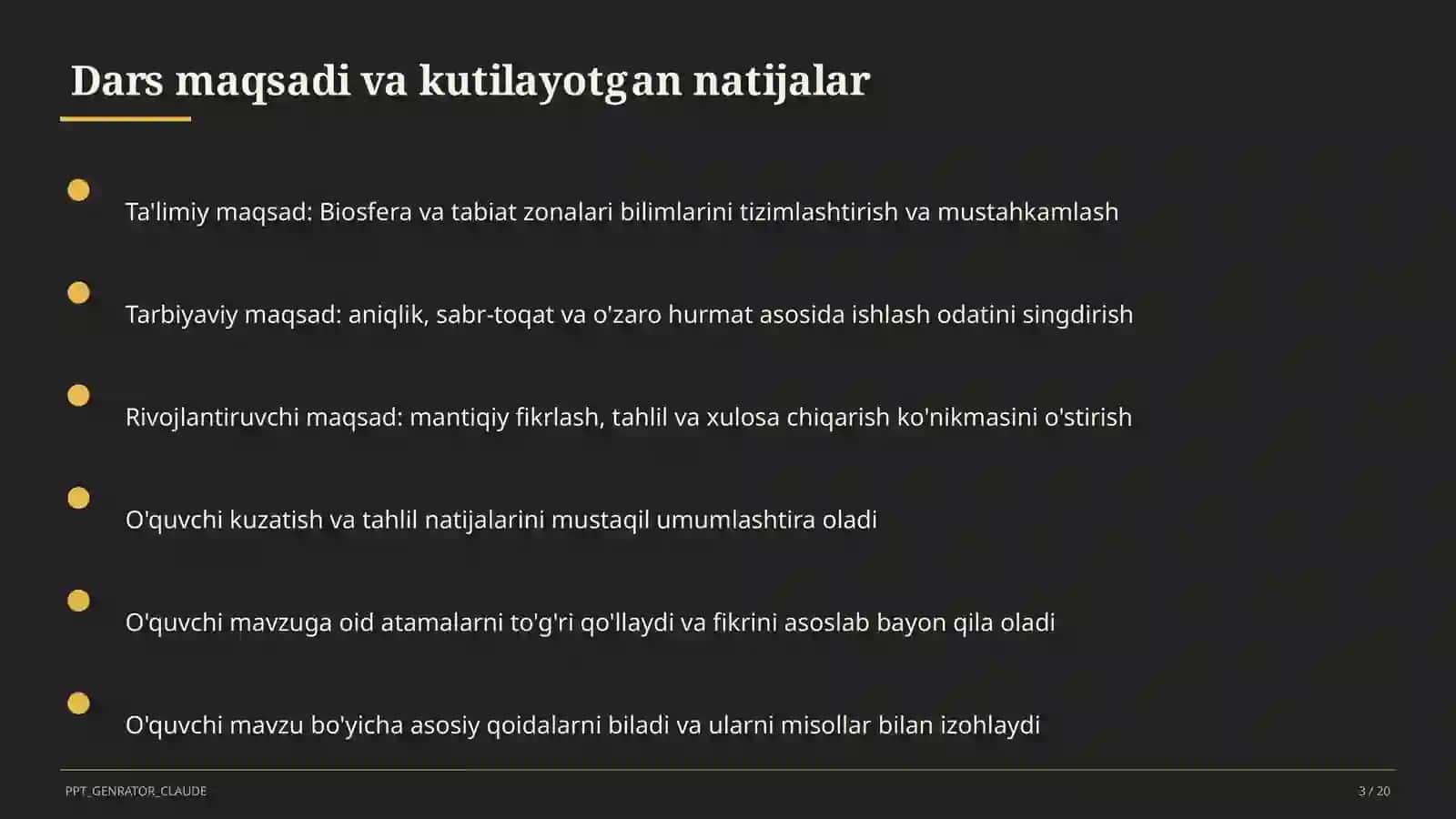 Biosfera va tabiat zonalari (6-sinf) 3