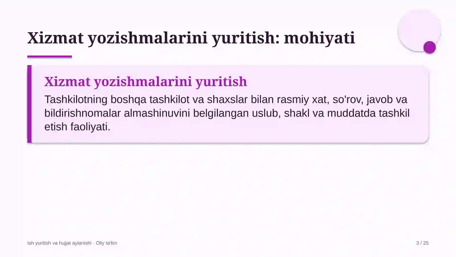 sun'iy yo'ldosh aloqasida xizmat yozishmalarini yuritish 8324 3