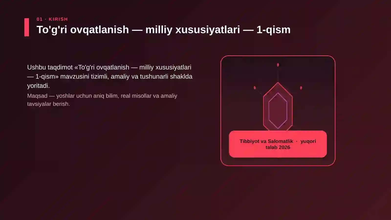 To'g'ri ovqatlanish — milliy xususiyatlari — 1-qism 3