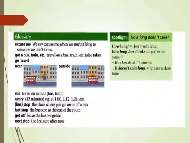 LESSON 6. I CAN GET AROUND ON BUSES 3