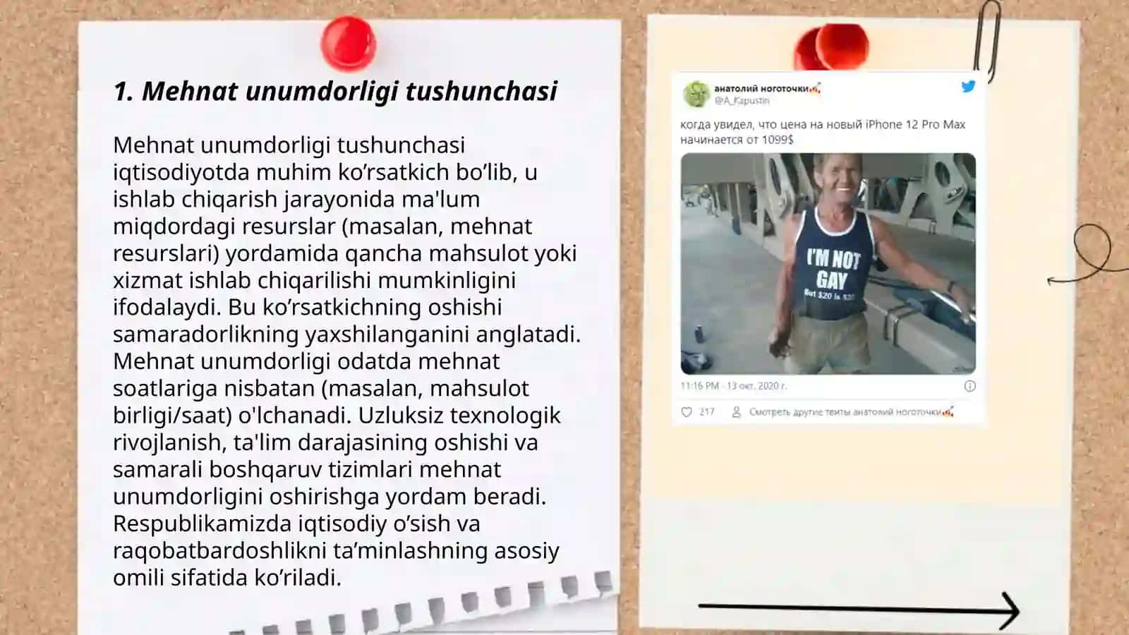 Mehnat unumdorligi koʻrsatgichlari va uni oʻlchash uslublari 3