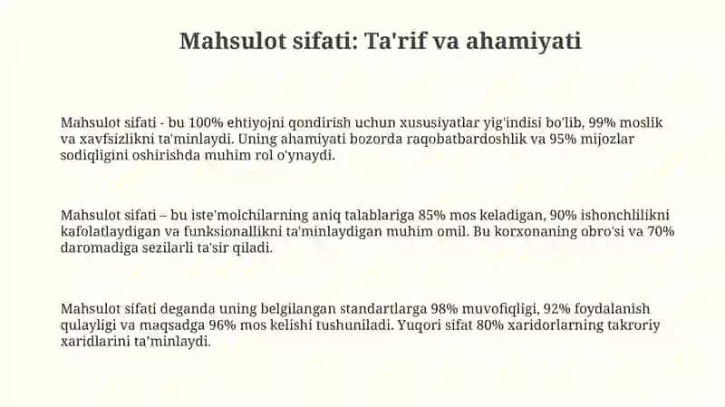 Mahsulotsifativasifatningshakllanishigata'siretuvchiomillar 3