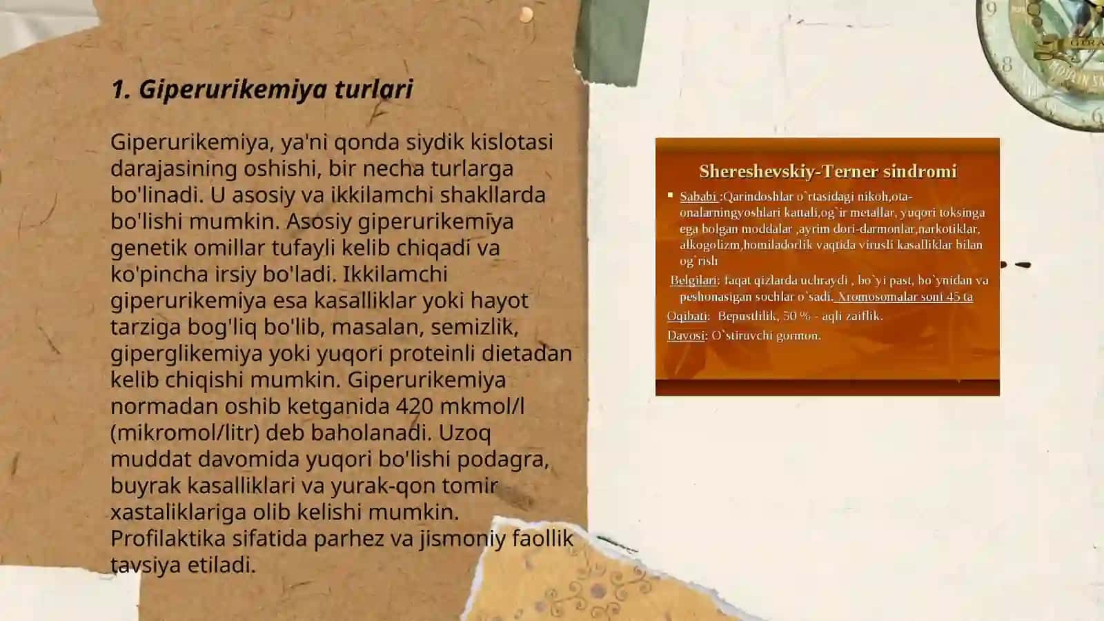 Giperurikemiya Turlari 3