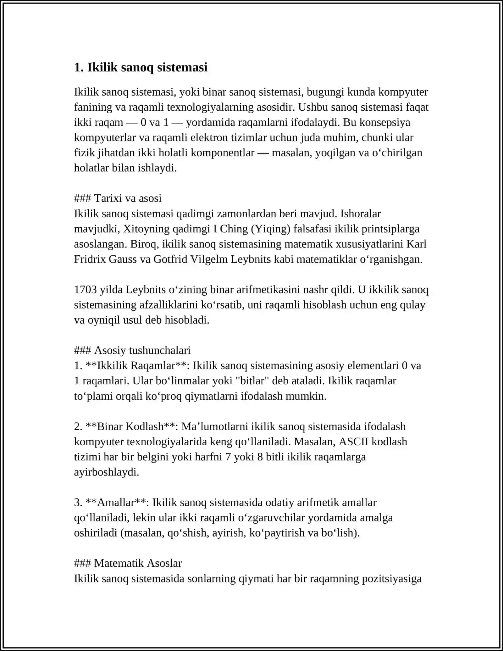SANOQ SISTEMALARI 3
