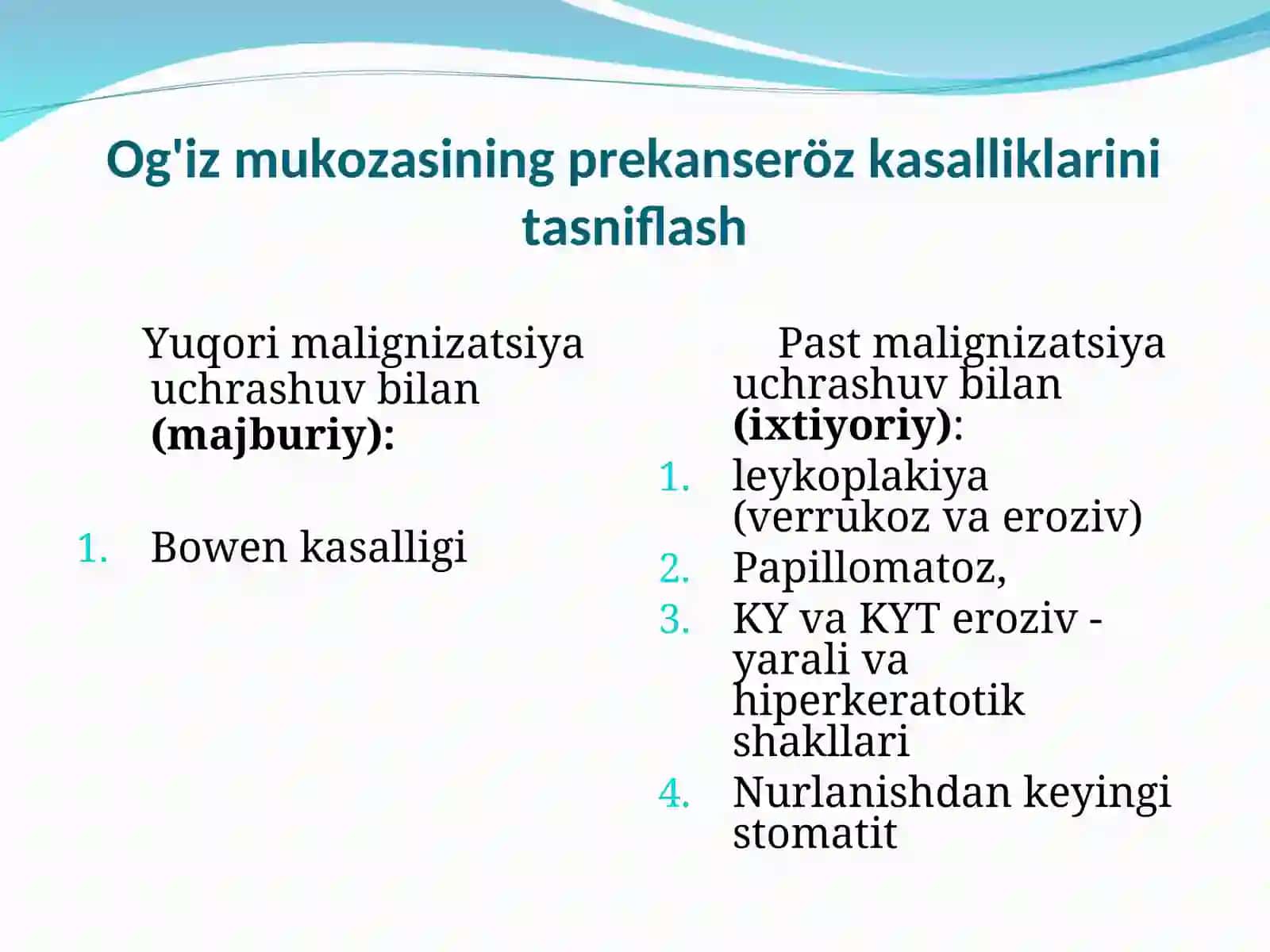 Prekanseröz kasalliklar 3