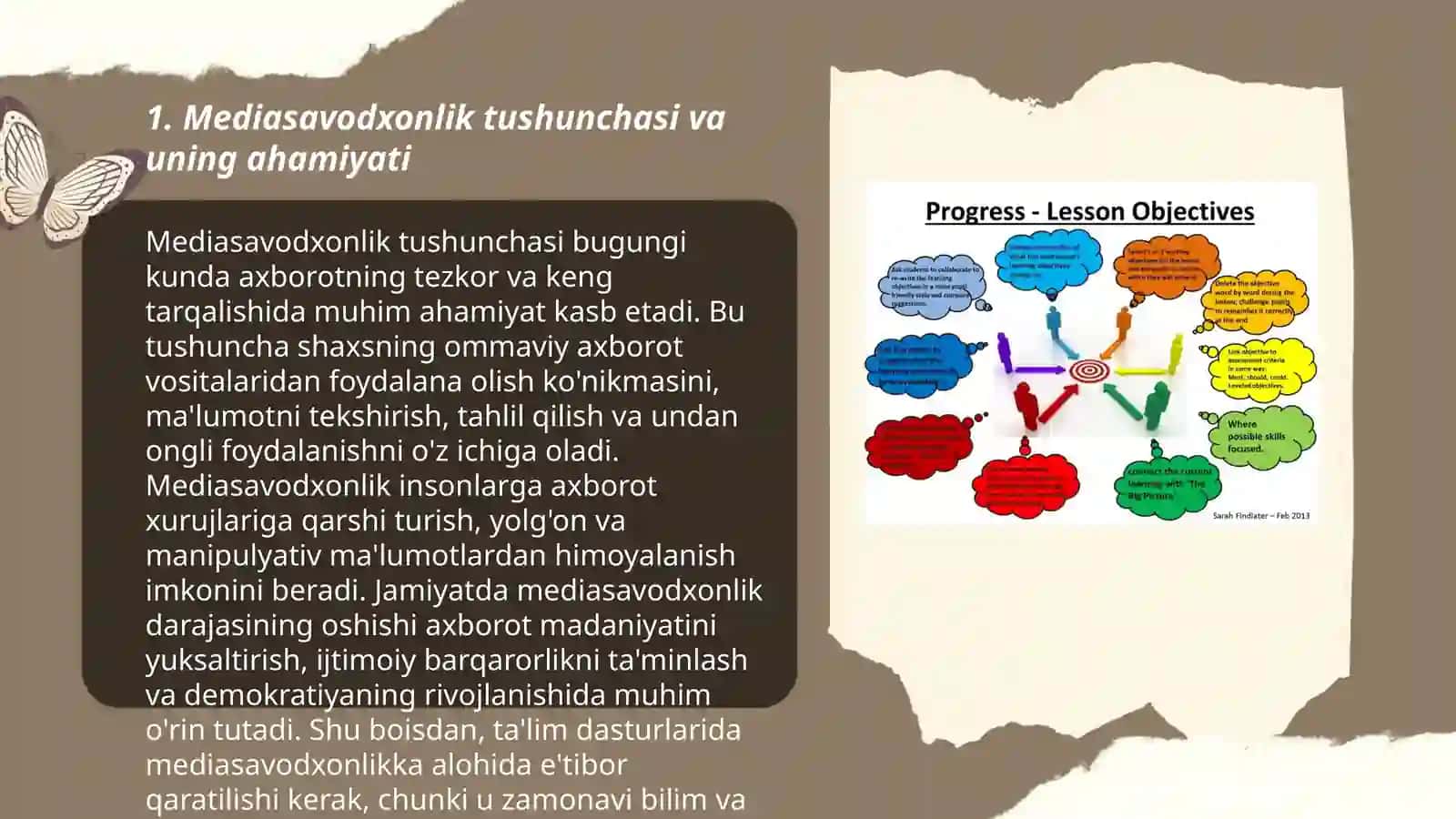 Mediasavodxonlik va axborot fanining predmeti, maqsadi va vazifalari 3