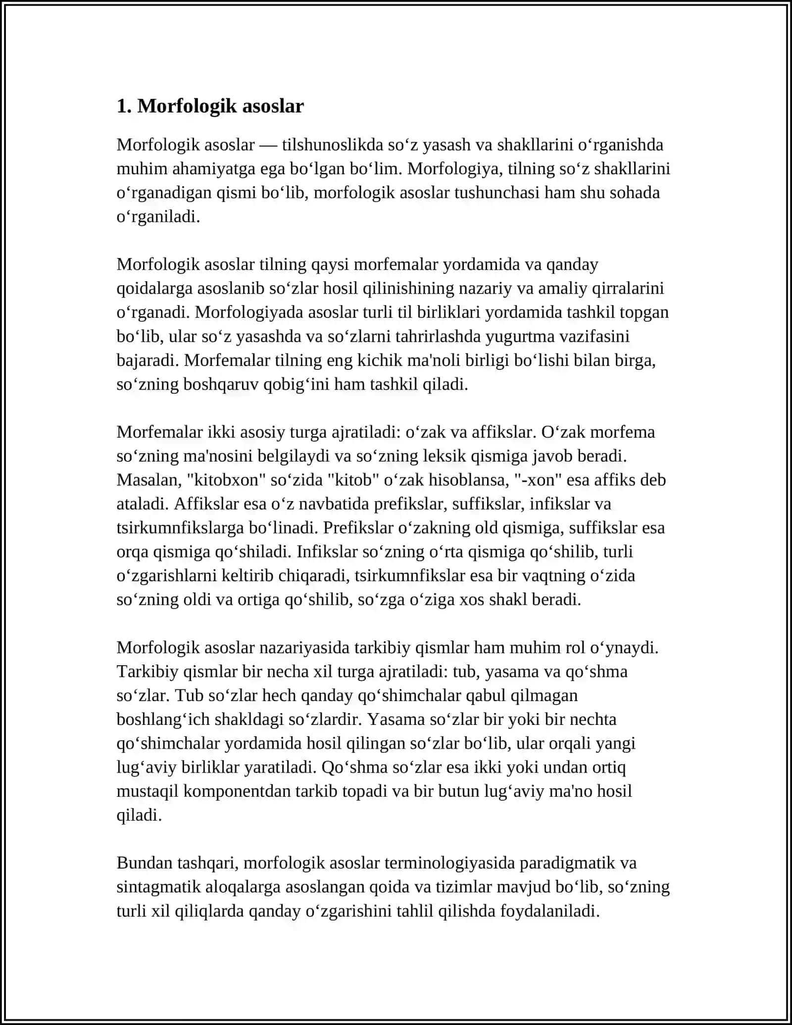 MORFONOLOGIK ALTERNATSIYA 3