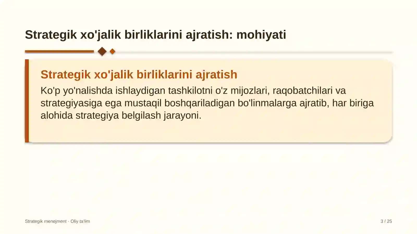 prokuratura organlarida strategik xo'jalik birliklarini ajratish 6042 3