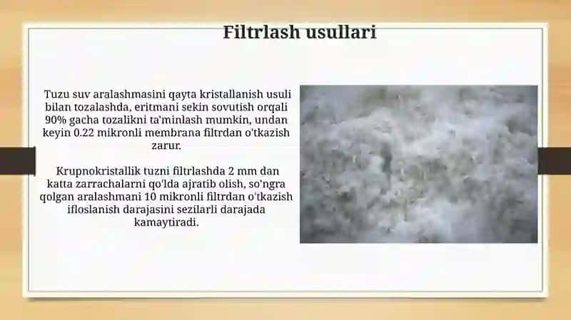 Ifloslangan oshtuzin tozalash 3