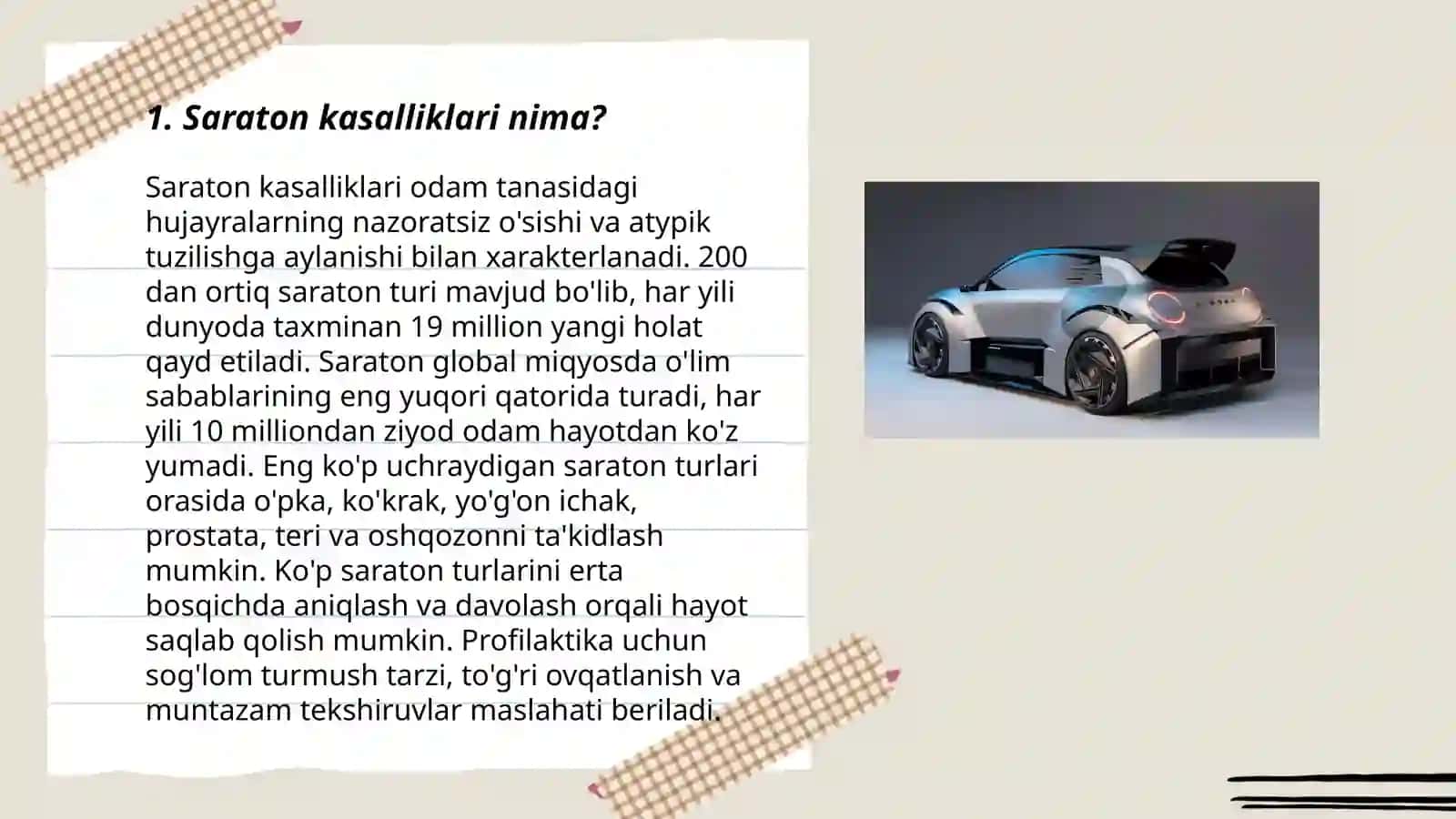 Saraton kasalliklari 3