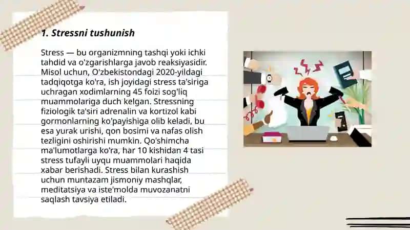 Stressni boshqarish 3
