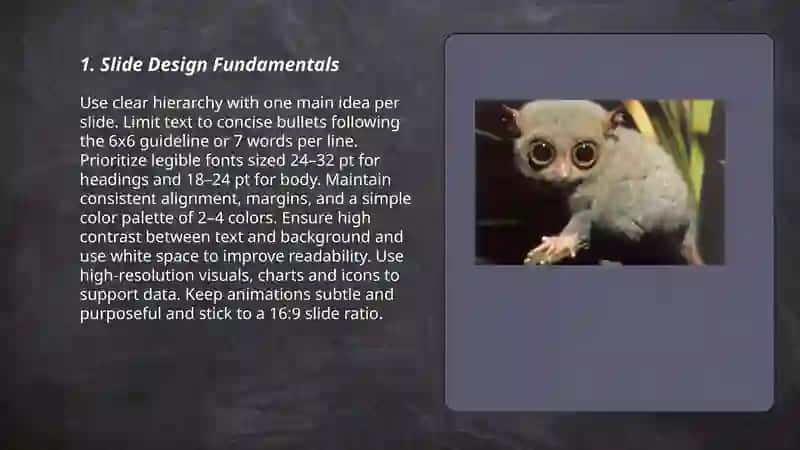 Slide Design Fundamentals 3