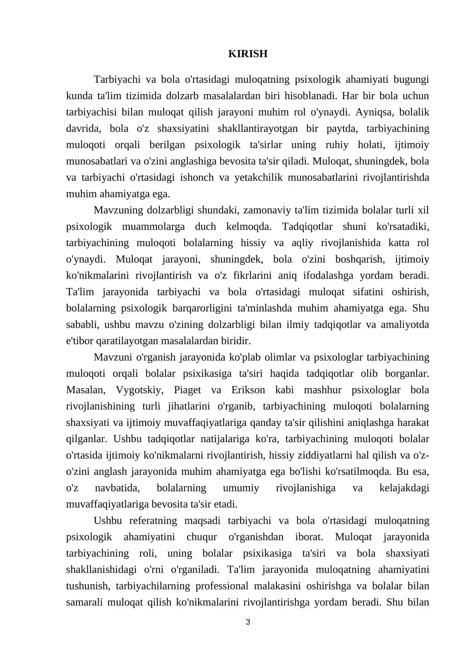 Tarbiyachi va bola o'rtasidagi muloqatning psixologik ahamiyati 3