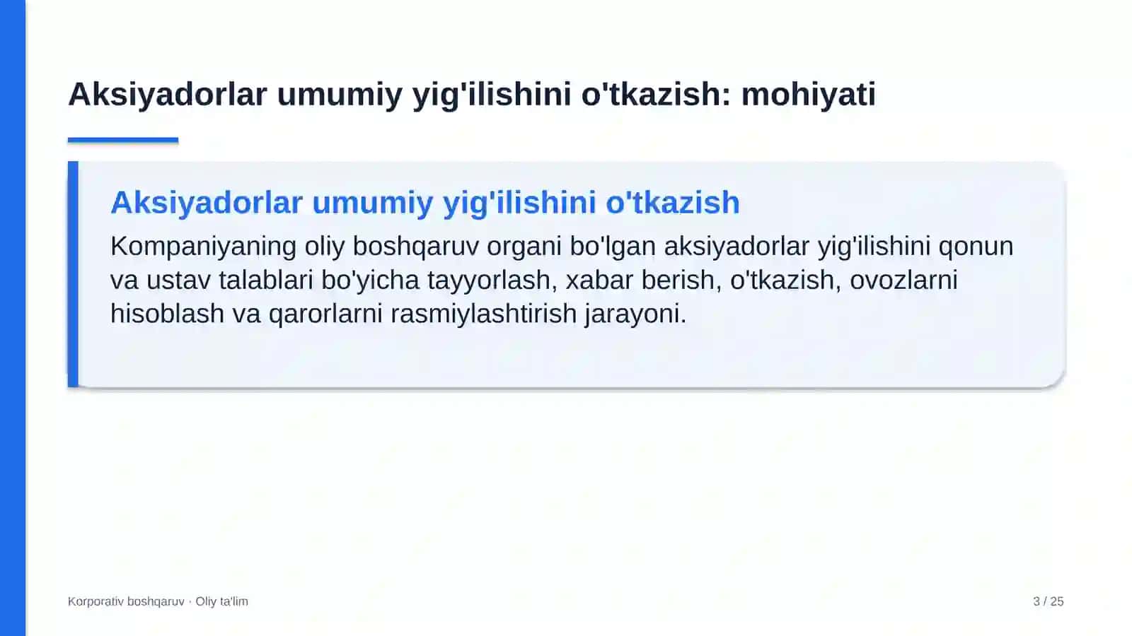 ovoz yozish studiyalarida aksiyadorlar umumiy yig'ilishini o'tkazish 6459 3