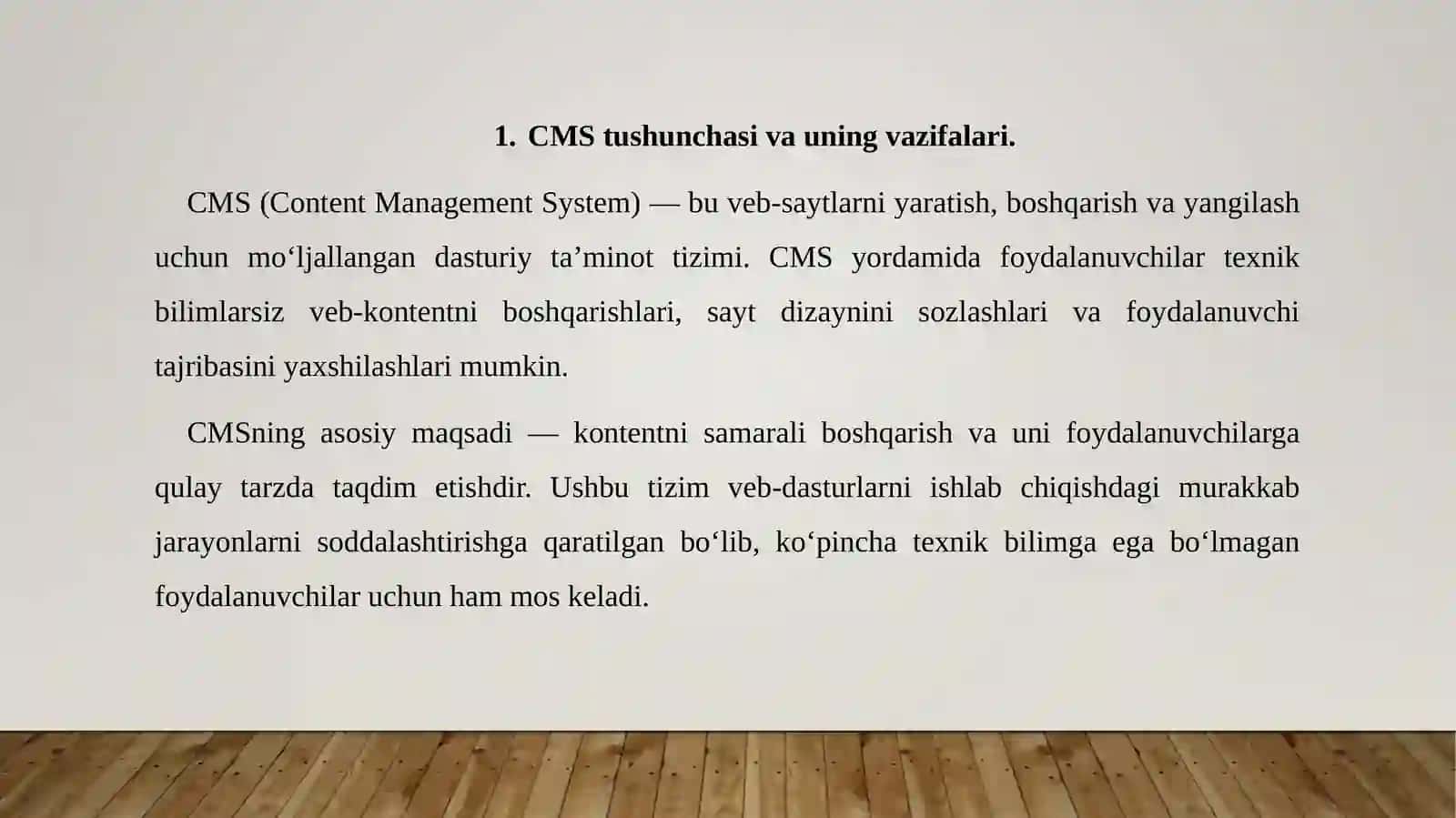 CMS lar orasidagi solishtirma tahlili: Joomla, Drupal va WordPress 3